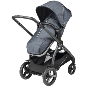 Коляска Peg-Perego Ypsi Luxe Mirage Серо-синяя (IP15300000BA71) (8005475409305)