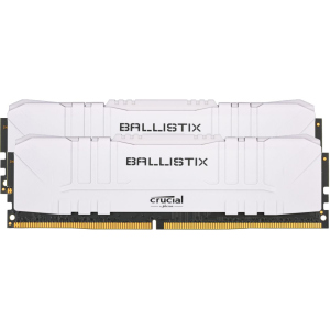 Оперативна пам'ять Crucial DDR4-3200 32768MB PC4-25600 (Kit of 2x16384) Ballistix White (BL2K16G32C16U4W)