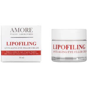 Антивозрастной крем-филлер под глаза Amore Lipofiling Anti-aging с липофилинговым комплексом 30 мл (4812458515267) надежный