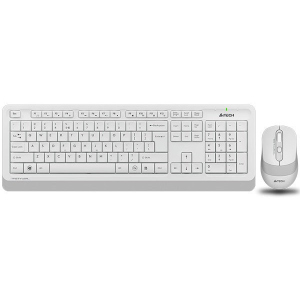 Комплект беспроводной A4Tech Fstyler FG1010 White+Grey USB (186317) ТОП в Черкассах