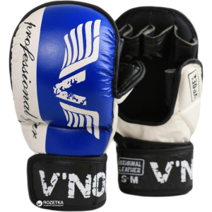 Рукавички MMA V'Noks Lotta Blue L/XL Біло-синій (2168_60059) краща модель в Черкасах