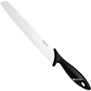 купити Кухонний ніж Fiskars Essential для хліба 23 см Black (1023774)