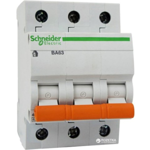 Автоматичний вимикач Schneider Electric 3 Р 20 А тип C 4.5 кА краща модель в Черкасах