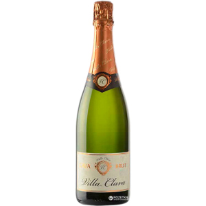 Вино игристое Villa Clara Cava Brut белое сухое 0.75 л 11.5% (8421414319038) лучшая модель в Черкассах