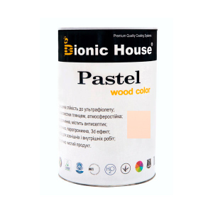 Краска для дерева PASTEL Wood Color Bionic-House 0,8л Зефир Р205