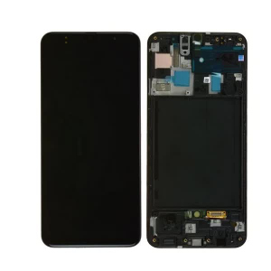 Дисплей для Samsung А50 2019 A505 Black GH82 19204A с рамкой Service Original в Черкассах