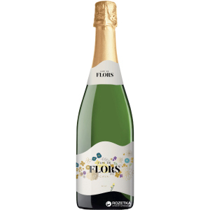 Вино ігристе Cami de Flors Cava Brut біле сухе 0.75 л 11.5% (8410644611609) краща модель в Черкасах