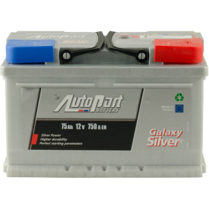 Автомобільний акумулятор Autopart 75 Ah/12V sb Galaxy Silver (0) (ARL075-GAL0) краща модель в Черкасах