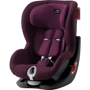 Автокресло Britax-Romer King II Black Series Burgundy Red (2000030812) ТОП в Черкассах