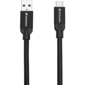 Кабель Verbatim USB-C - USB-A 1 м Черный (48871) ТОП в Черкассах