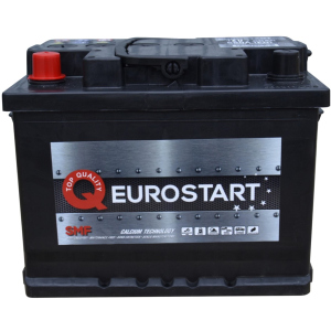 Автомобільний акумулятор EUROSTART 60Ah (+/-) (550EN) (560065055)