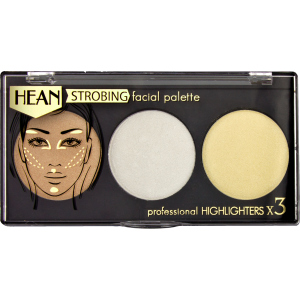 Палітра хайлайтерів Hean Strobing palette: highliters 10.5 г (5907474431680) рейтинг