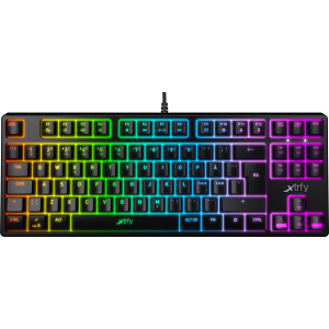 Клавіатура провідна Xtrfy K4 TKL RGB Kailh Red RGB USB (XG-K4-RGB-TKL-R-RUS) ТОП в Черкасах