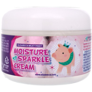 Крем Зволожуючий з ефектом сяйва Elizavecca Milky Piggy Moisture Sparkle Cream 100 мл (8809339905176) в Черкасах