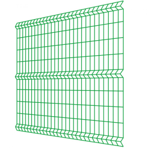 Секция ограждения Заграда Стандарт высота 1,53м длина 2,5м ф4+4(оц+ПВХ) ячейка 50х200мм