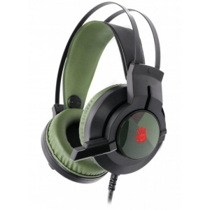 Навушники A4tech J437 Bloody Army Green краща модель в Черкасах