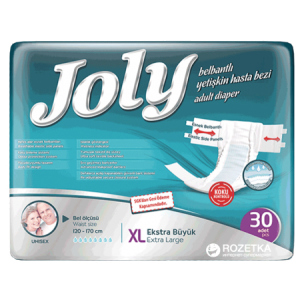 Підгузки для дорослих Joly 4 Extra Large 30 шт (8690536805198) ТОП в Черкасах