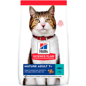 Сухий корм для літніх кішок старше 7 років Hill's Science Plan Feline Mature Adult 7+ - 1.5 кг (604101) краща модель в Черкасах