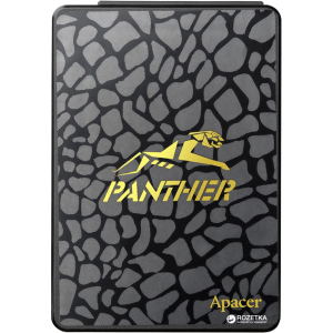 Apacer AS340 Panther 480GB 2.5" SATAIII TLC (AP480GAS340G-1) краща модель в Черкасах