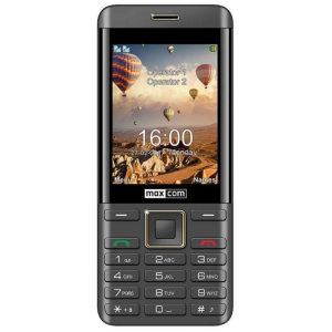 Мобильный телефон Maxcom MM236 Black-Gold