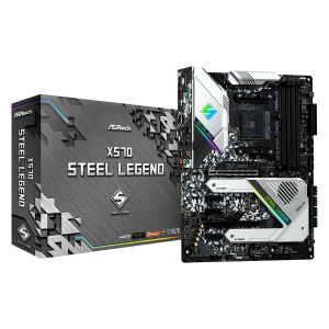 Материнская плата ASRock X570 Steel Legen AM4 DDR4 SATA3 PCI-E HDMI/DP (181334) в Черкассах