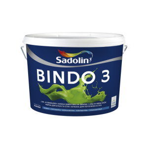 Краска для стен и потолков Sadolin Bindo 3 BW 10 литров лучшая модель в Черкассах