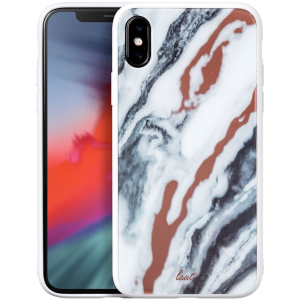 Панель Laut Mineral Glass для Apple iPhone X/Xs White (LAUT_IP18-S_MG_MW) в Черкасах