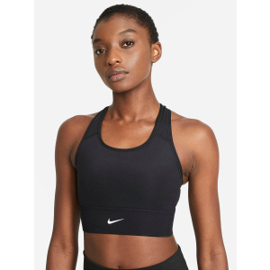 Спортивный топ Nike W Nk Swoosh Long Line Bra CZ4496-010 L (194502725797) в Черкассах