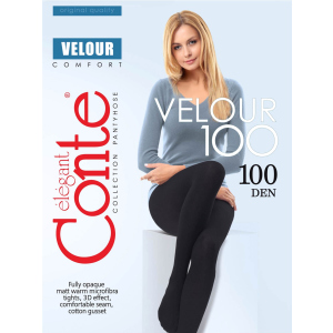 Колготки Conte Collant Velour 100 Den 5 р Nero (4810226396049) в Черкассах