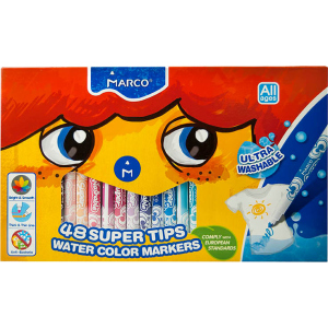 Фломастери Marco Super Washable 48 кольорів (1630-48CB) в Черкасах