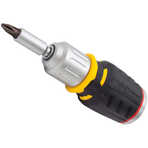 Викрутка Stanley + 6 біт Fatmax Stubby реверсивна (FMHT0-62688) краща модель в Черкасах