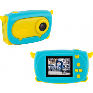 Цифровой детский фотоаппарат Atrix Tiktoker 9 20 Mp 1080p Blue (cdfatxtt9bl) ТОП в Черкассах