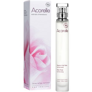 купить Освежающая вода для лица и тела Acorelle Silky Rose органическая 30 мл (3700343022000)