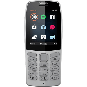 хорошая модель Мобильный телефон Nokia 210 Dual Sim Gray