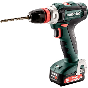 Аккумуляторная дрель-шуруповерт Metabo PowerMaxx BS 12 Q (601037500) надежный