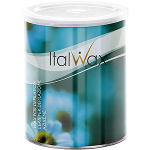 Теплый воск для депиляции ItalWax Азулен в банке 800 мл (8032835162013) лучшая модель в Черкассах