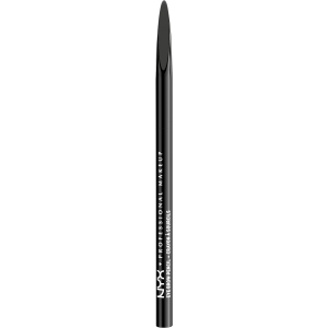 Карандаш для бровей NYX Professional Makeup Precision Brw Pncl 06 Black 0.13 г (800897097301) лучшая модель в Черкассах