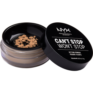 Финишная пудра NYX Professional Makeup Can`t Stop Won`t Stop Setting Powder 03 Medium 6 г (800897183714) ТОП в Черкассах