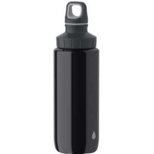 Бутылка для воды Tefal Drink2Go 600 мл Light Steel Черная (K3194212) лучшая модель в Черкассах