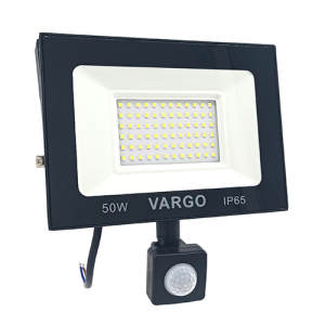 LED прожектор c датчиком движения VARGO 50W 220V 6500K ТОП в Черкассах