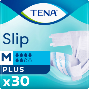 Подгузники для взрослых Tena Slip Plus Medium 30 шт (7322541118871) ТОП в Черкассах