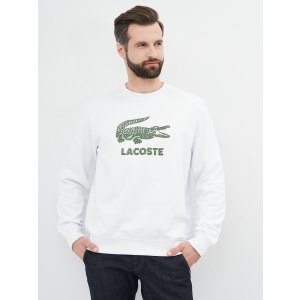 Світшот Lacoste SH0065-001 2XL (T7) White (3665926027189) в Черкасах