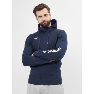 Спортивна кофта Mizuno 32EC7B7014 S Синя (5054698393444) ТОП в Черкасах