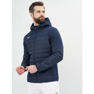 Куртка Mizuno Sapporo Hybrid JKT M 32FE9A0214 M Синяя (5054698742327) лучшая модель в Черкассах