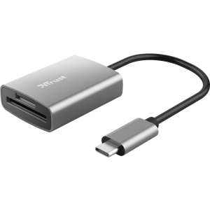 USB-хаб Trust Aluminum USB-C Card Reader (24136) ТОП в Черкасах