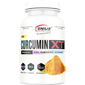 Куркумин Genius Nutrition Curcumin-XT 90 капсул (5402839115750) ТОП в Черкассах