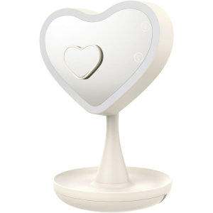 Дзеркало для макіяжу UFT Mirror Heart Green Серце (4820176272102) в Черкасах