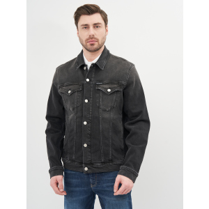 Джинсова куртка Calvin Klein Jeans Foundation Jacket J30J317247-1BY L Denim Black (8719853601426) краща модель в Черкасах