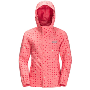 Вітровка Jack Wolfskin Tucan Dotted Jacket Kids 1608891-8296 140 см (4060477841472) краща модель в Черкасах