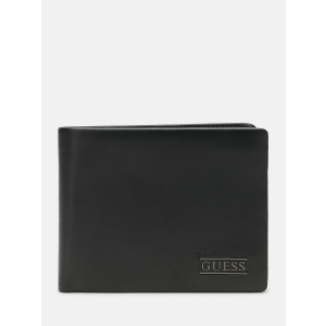 Мужское портмоне кожаное Guess SM2510-LEA24 Black (7613395753203) в Черкассах